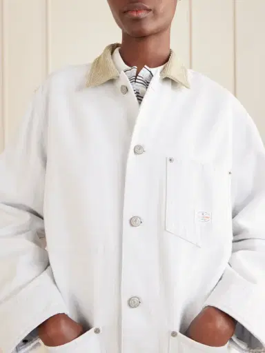 Aimé Leon Dore Corduroy-trimmed Denim Jacket | Thumbnail 5
