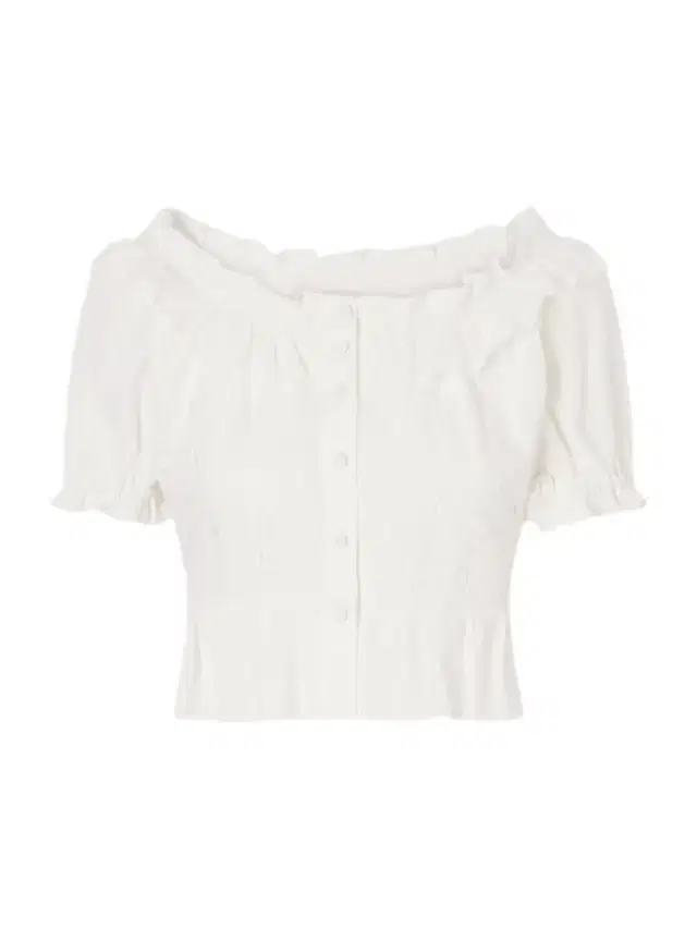 Loretta Caponi Terracina Ruffled Lace-trimmed Cotton-poplin Blouse