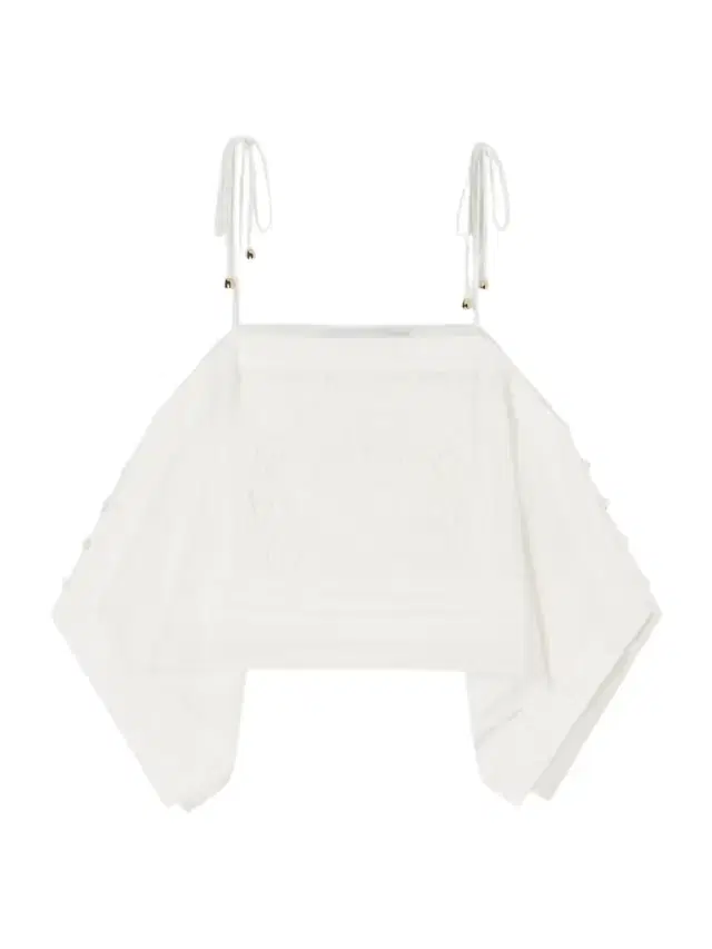 Embroidered Ramie Top
