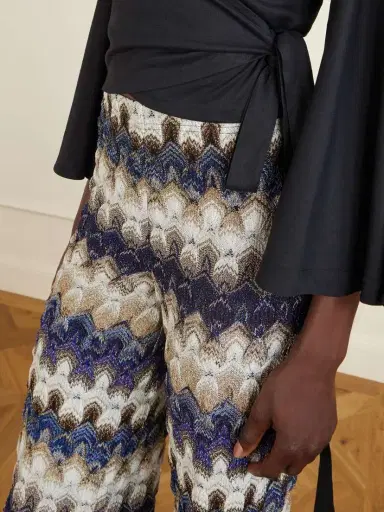 Missoni Metallic Crochet-knit Wide-leg Pants | Thumbnail 5