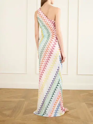 Missoni Striped Metallic Crochet-knit Maxi Dress | Thumbnail 3 Missoni Striped Metallic Crochet-knit Maxi Dress | Thumbnail 3