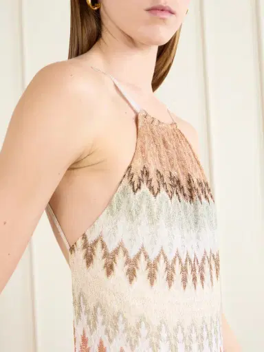Missoni Striped Metallic Crochet-knit Maxi Dress | Thumbnail 4 Missoni Striped Metallic Crochet-knit Maxi Dress | Thumbnail 4