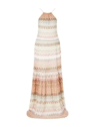 Missoni Striped Metallic Crochet-knit Maxi Dress | Thumbnail 1 Missoni Striped Metallic Crochet-knit Maxi Dress | Thumbnail 1