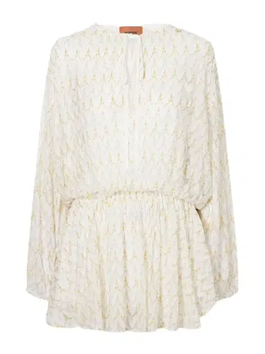 Missoni Metallic Crochet-knit Mini Dress | Thumbnail 1 Missoni Metallic Crochet-knit Mini Dress | Thumbnail 1