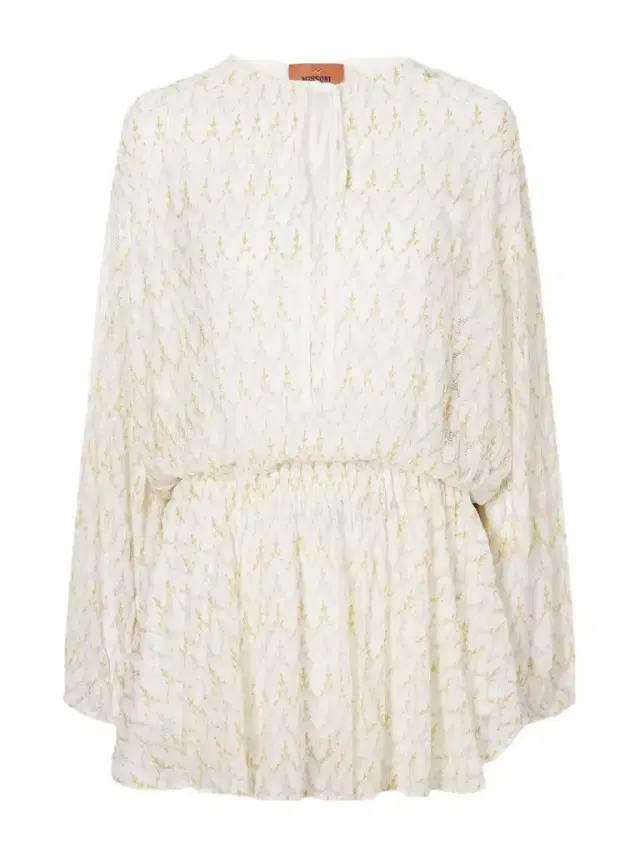Missoni Metallic Crochet-knit Mini Dress