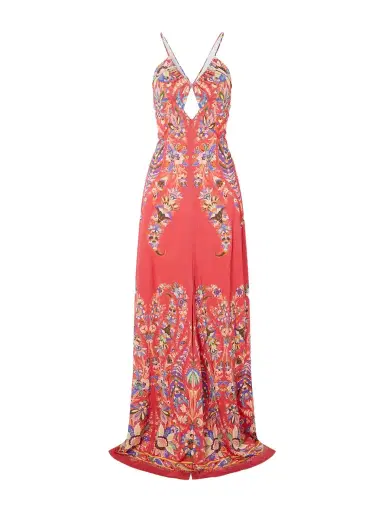 Etro Floral-print Crepe Maxi Dress | Thumbnail 1 Etro Floral-print Crepe Maxi Dress | Thumbnail 1