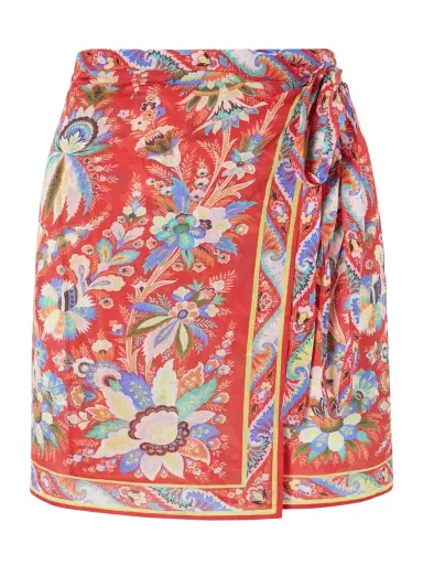 Etro Floral-print Voile Sarong | Thumbnail 1 Etro Floral-print Voile Sarong | Thumbnail 1