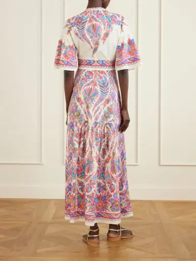 Etro Printed Cotton-poplin Maxi Dress | Thumbnail 3 Etro Printed Cotton-poplin Maxi Dress | Thumbnail 3
