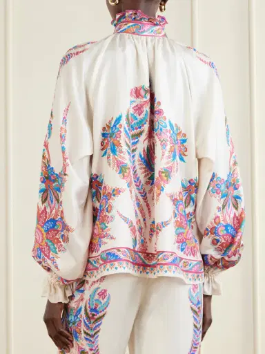 Etro Pussy-bow Paisley-print Silk Blouse | Thumbnail 4 Etro Pussy-bow Paisley-print Silk Blouse | Thumbnail 4