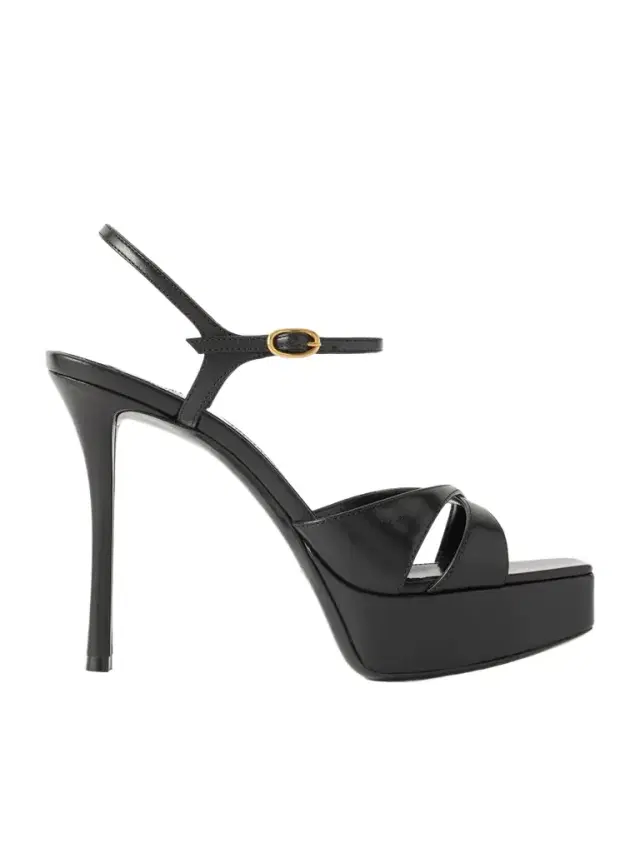 Debbie Leather Platform Sandals