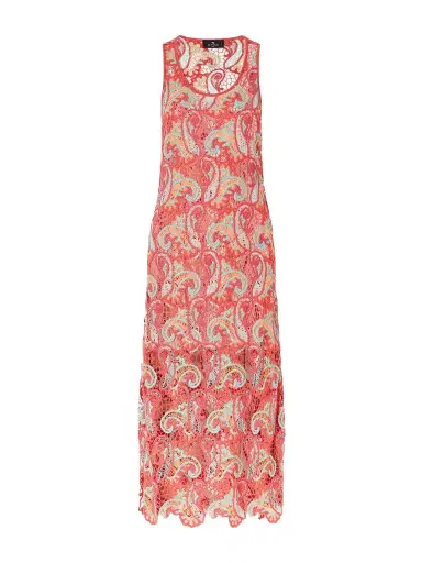 Etro Crocheted Midi Dress | Thumbnail 1 Etro Crocheted Midi Dress | Thumbnail 1