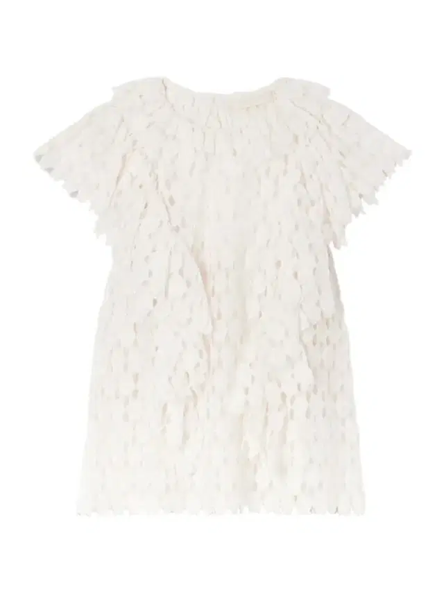Daevy Ruffled Cotton-blend Lace Blouse