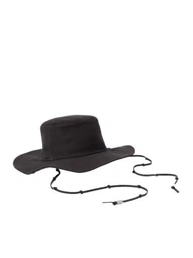 Staud Coast Suede-trimmed Cotton-canvas Bucket Hat | Thumbnail 1