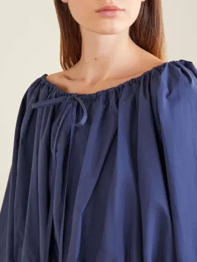 BERNADETTE Ally Off-the-shoulder Cropped Cotton-blend Blouse | Thumbnail 5