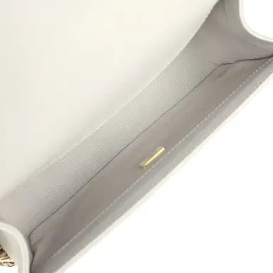 Chanel Chanel Medium Boy Bag Light Grey Caviar Light Gold Hardware | Thumbnail 7 Chanel Chanel Medium Boy Bag Light Grey Caviar Light Gold Hardware | Thumbnail 7