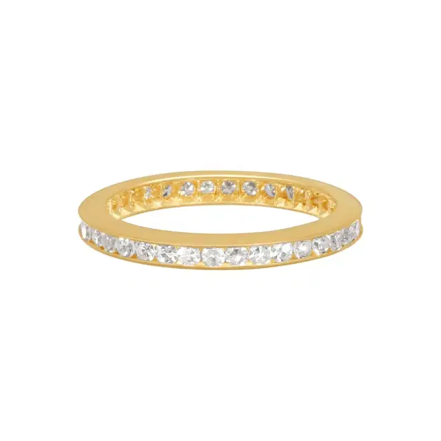 Suna Suna 14K Yellow Gold Diamond Wedding Band Ring Sz. 6 by The Solist