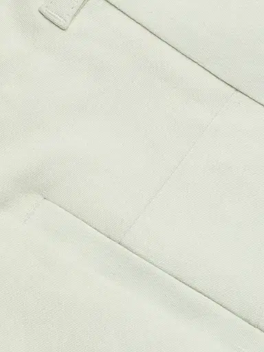 A.L.C. A. L.C. Women's Winston Pleated-Front Linen-Blend Shorts | Thumbnail 7