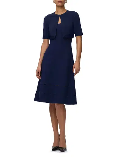 Hervé Léger Women's The Marie Bolero - Storm - Size Medium | Thumbnail 2
