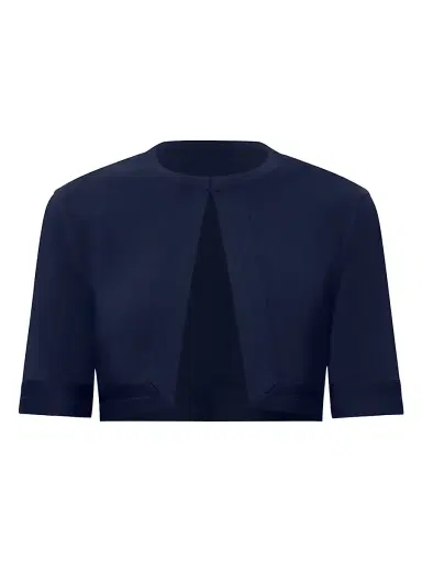 Hervé Léger Women's The Marie Bolero - Storm - Size Medium | Thumbnail 1