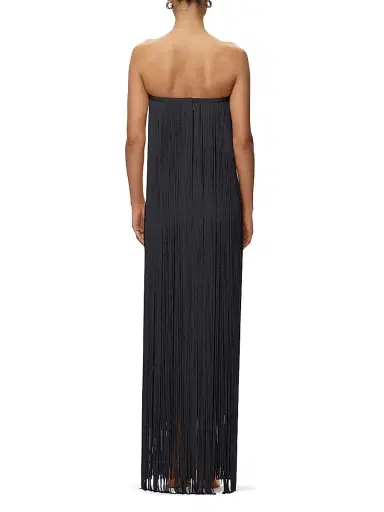 Hervé Léger Women's The Briar Strapless Fringe Gown | Thumbnail 7