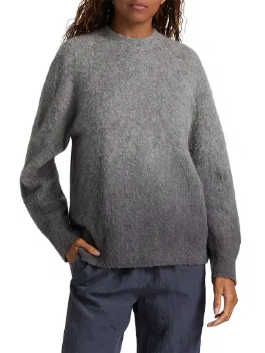 Vince Women's Ombré Alpaca-Blend Sweater - Grey Ombre - Size XS | Thumbnail 3