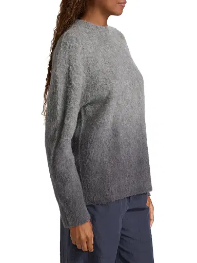Vince Women's Ombré Alpaca-Blend Sweater - Grey Ombre - Size XS | Thumbnail 4
