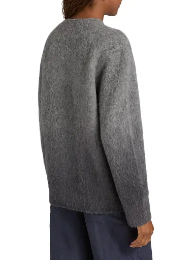 Vince Women's Ombré Alpaca-Blend Sweater - Grey Ombre - Size XS | Thumbnail 5