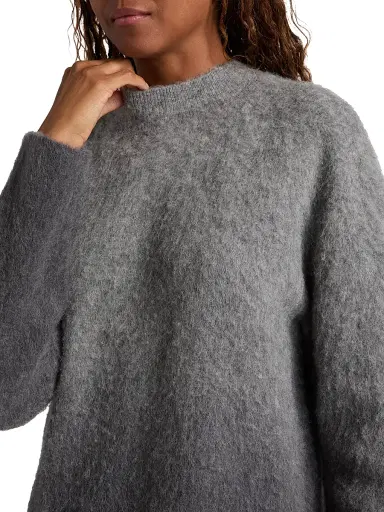Vince Women's Ombré Alpaca-Blend Sweater - Grey Ombre - Size XS | Thumbnail 6