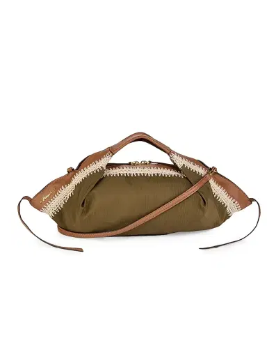 3.1 Phillip Lim Women's Luna Mini Contrast-Stitch Crossbody Bag | Thumbnail 8 3.1 Phillip Lim Women's Luna Mini Contrast-Stitch Crossbody Bag | Thumbnail 8