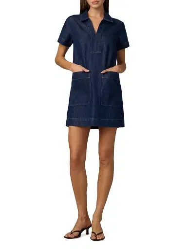 Joe's Jeans Women's The Lillian Denim Minidress - Honor | Thumbnail 2 Joe's Jeans Women's The Lillian Denim Minidress - Honor | Thumbnail 2