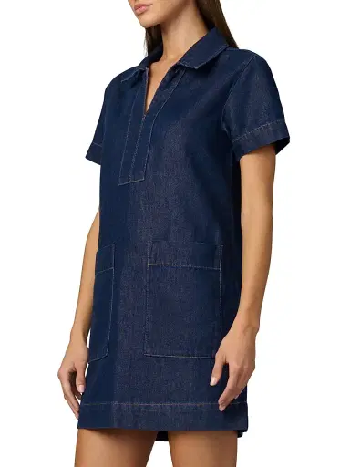 Joe's Jeans Women's The Lillian Denim Minidress - Honor | Thumbnail 3 Joe's Jeans Women's The Lillian Denim Minidress - Honor | Thumbnail 3