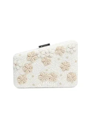 Staud Women's Carmella Beaded Clutch | Thumbnail 1 Staud Women's Carmella Beaded Clutch | Thumbnail 1