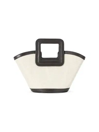 Staud Women's Shirley Mini Two-Tone Bucket Bag | Thumbnail 4 Staud Women's Shirley Mini Two-Tone Bucket Bag | Thumbnail 4