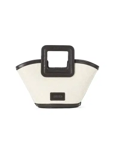 Staud Women's Shirley Mini Two-Tone Bucket Bag | Thumbnail 1 Staud Women's Shirley Mini Two-Tone Bucket Bag | Thumbnail 1