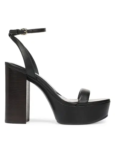 Favorite Daughter Women's Ruby 100MM Leather Platform Sandals - Black - Size 11 | Thumbnail 1 Favorite Daughter Women's Ruby 100MM Leather Platform Sandals - Black - Size 11 | Thumbnail 1