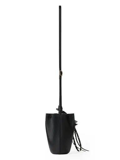 Givenchy Women's Nano Snap Bucket Bag in Grained Leather | Thumbnail 4 Givenchy Women's Nano Snap Bucket Bag in Grained Leather | Thumbnail 4