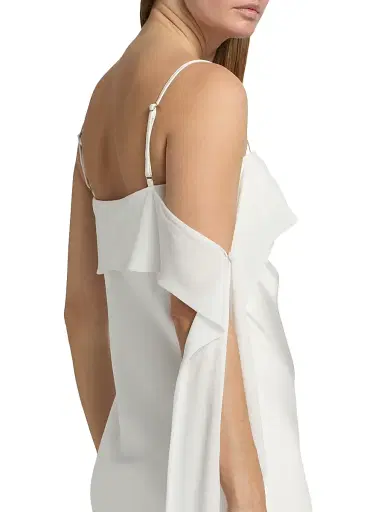 Significant Other Women's Devlyn Draped Satin Minidress - | Thumbnail 6