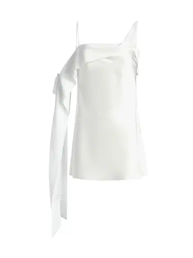Significant Other Women's Devlyn Draped Satin Minidress - | Thumbnail 1
