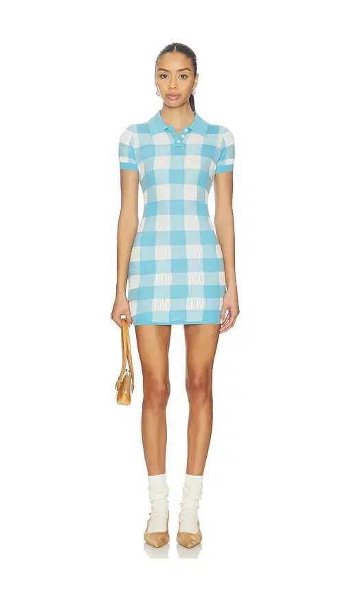 Gingham Polo Dress