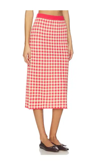 Guest In Residence Gingham Long Skirt | Thumbnail 2 Guest In Residence Gingham Long Skirt | Thumbnail 2