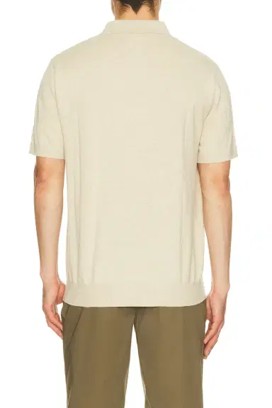 Barbour Muston Linen Blend Knitted Polo | Thumbnail 4
