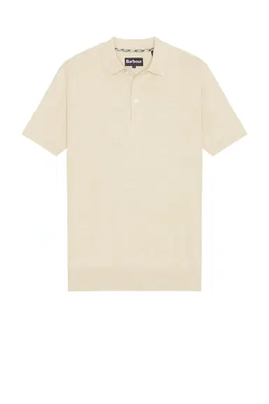 Barbour Muston Linen Blend Knitted Polo | Thumbnail 6
