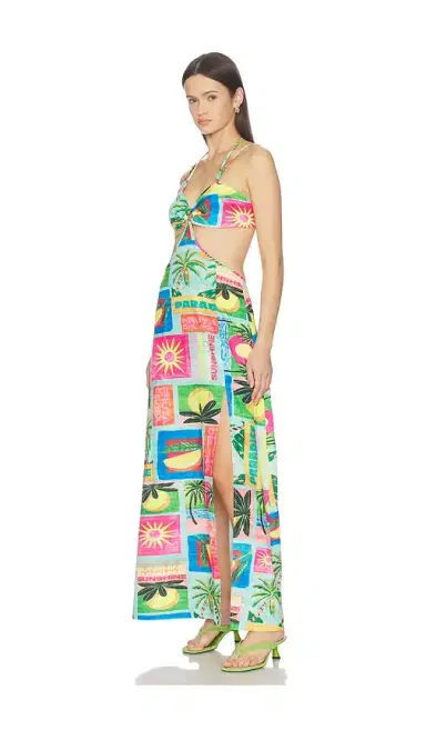 Kulani Kinis Beaded Cut Out Maxi Dress | Thumbnail 2