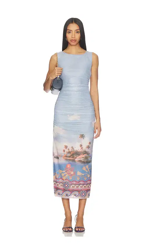 Pernille Mesh Midi Dress