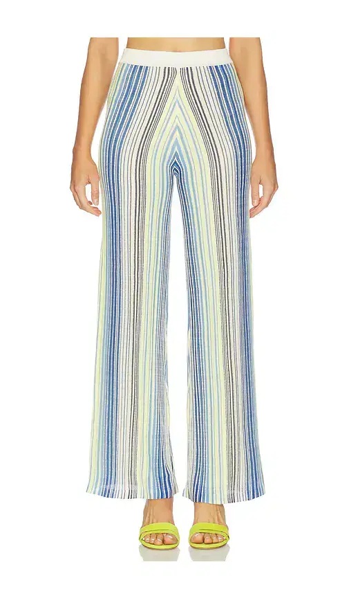 Line & Dot Kit Striped Knit Sweater Pants