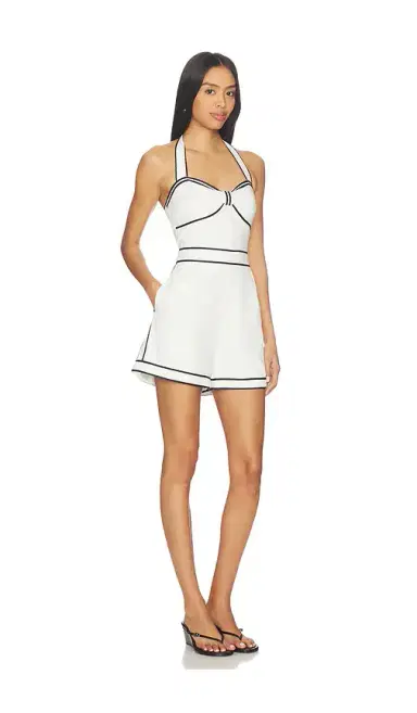 Line & Dot Anchor Romper | Thumbnail 2 Line & Dot Anchor Romper | Thumbnail 2