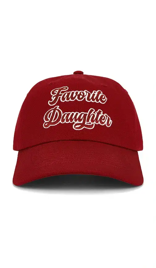Favorite Daughter The Script Logo Baseball Cap