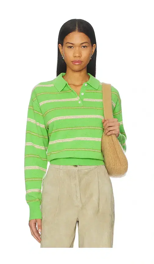 Collegiate Stripe Polo