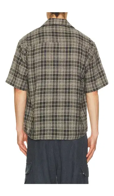 Corridor Plaid Seersucker Short Sleeve Shirt | Thumbnail 2