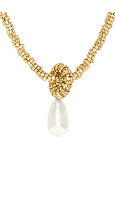 Julietta Pearl Drop Linea Necklace | Thumbnail 2 Julietta Pearl Drop Linea Necklace | Thumbnail 2